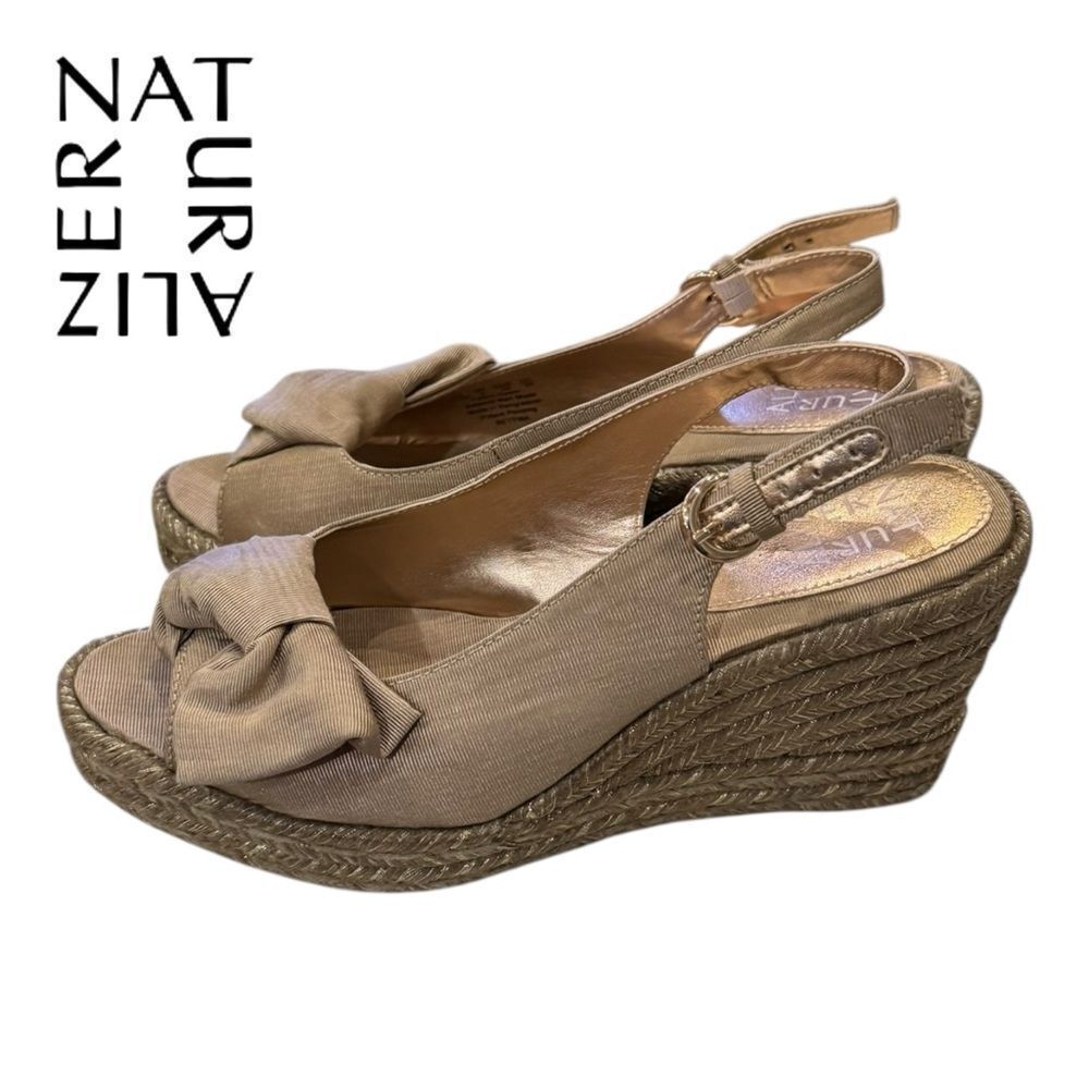 Naturalizer Women's Bettina Espadrille Wedge Sandals 8.5